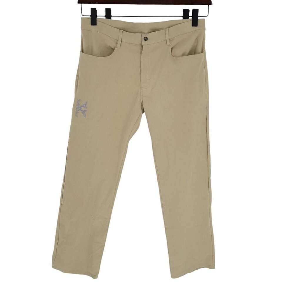 Tuff rider Jaipur Polo Co mens 38 light tan equestrian riding trouser pants NWT